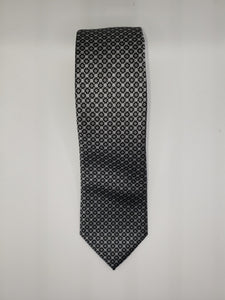 Microfiber Small Diamond Pattern Tie