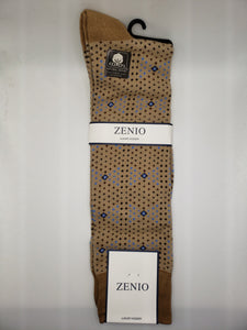 Zenio Diamond Pattern Socks