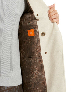 Oatmeal Color Overcoat