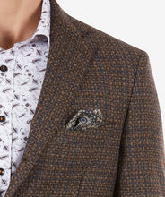 Load image into Gallery viewer, Multicolor Brown Tweed Pattern Sport Jacket