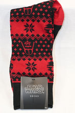 Load image into Gallery viewer, Star Wars Red Holiday Socks