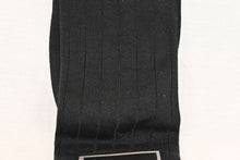 Load image into Gallery viewer, Men&#39;s Black Ribbed Socks