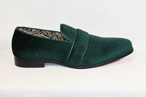 Green Velvet Shoe