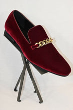 Load image into Gallery viewer, Burgundy Velvet Shoe