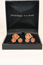 Load image into Gallery viewer, Art Deco Cufflink and Stud Set