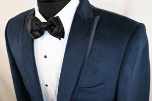 Navy Velvet Dinner Jacket