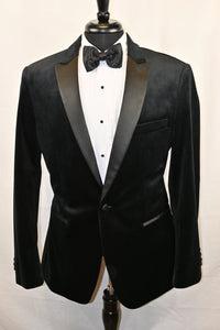 Black Velvet Peak Dinner Jacket