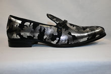 Load image into Gallery viewer, Silver and Black Camo Shoe