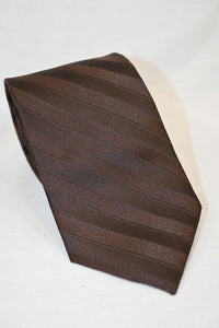 Truffle Stripe Long Tie