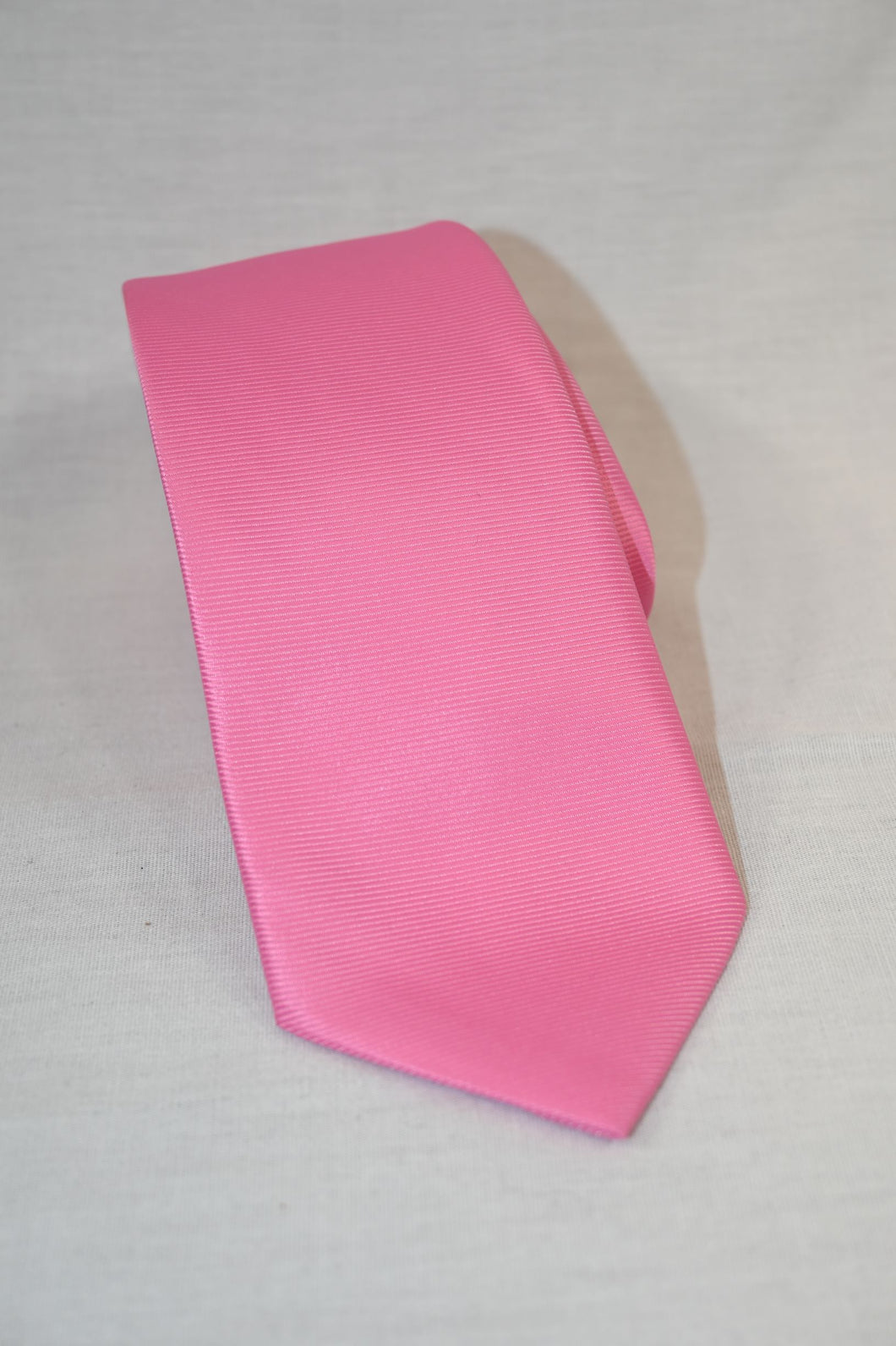 Solid Pink Long Tie