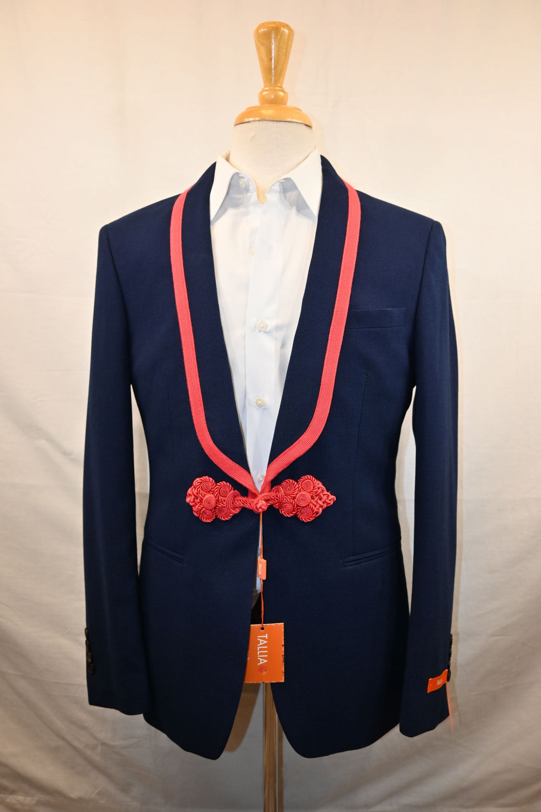 Navy and Red Blazer