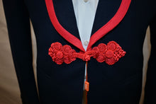 Load image into Gallery viewer, Navy and Red Blazer