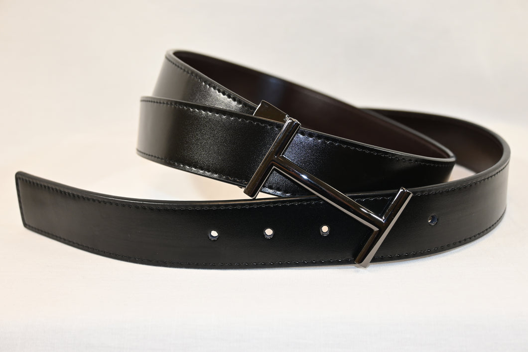 H Buckle Reversible Belt