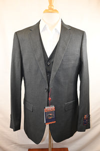 Carlo Lusso Charcoal Grey Suit