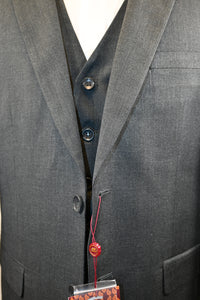 Carlo Lusso Charcoal Grey Suit