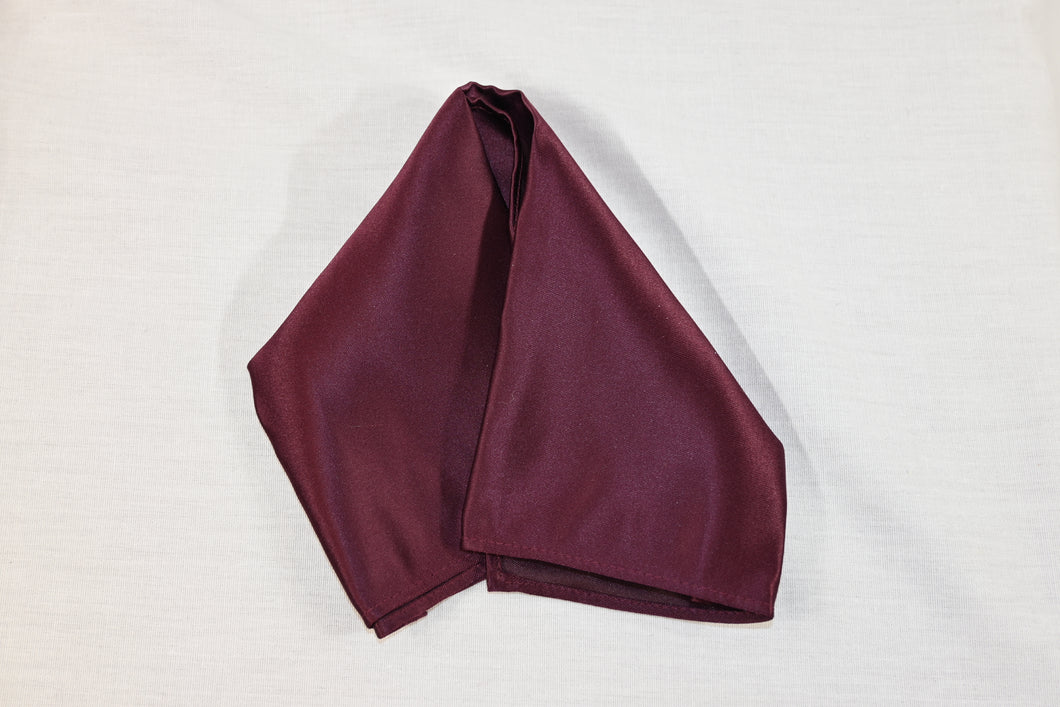 Mulberry Satin Handkerchief