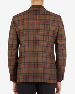 Brown Tartan Sports Jacket