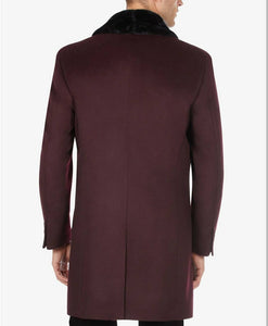 Burgundy Overcoat