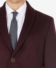 Load image into Gallery viewer, Burgundy Overcoat