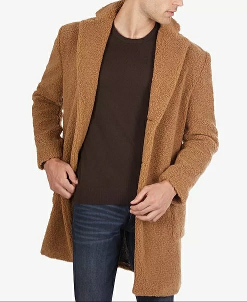 Sherpa Fleece Overcoat