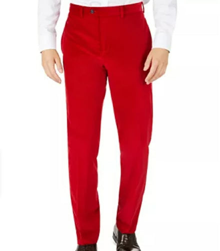 Red Velvet Pant