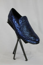 Load image into Gallery viewer, Navy Sparkle Shoe