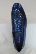 Load image into Gallery viewer, Navy Sparkle Shoe