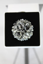 Load image into Gallery viewer, Black and White Patterned Lapel Pin