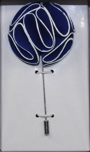 Blue Stick Lapel Pin