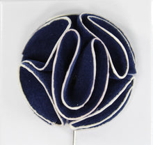 Load image into Gallery viewer, Navy Stick Lapel Pin