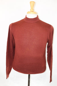 Rust Mock Turtleneck