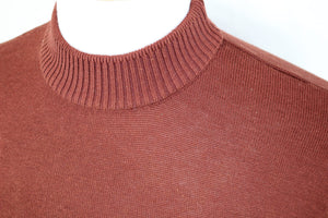 Rust Mock Turtleneck