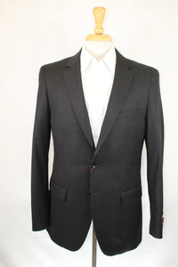 Carlo Lusso Modern Fit Black Suit