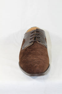 Brown Sueded Dress Shoe