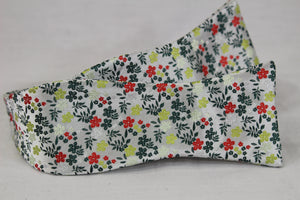 Floral Print Bowtie