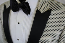 Load image into Gallery viewer, Champagne Polka Dot Dinner Jacket