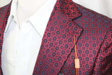 Load image into Gallery viewer, Burgundy Pattern Blazer