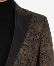 Load image into Gallery viewer, Bronze Paisley Dinner Jacket