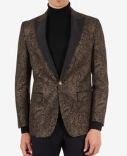 Load image into Gallery viewer, Bronze Paisley Dinner Jacket