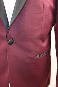 Burgundy Dinner Jacket