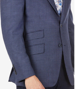 Blue Houndstooth Sport Coat