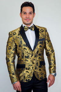 Gold and Black Dinner Jacket