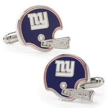 Load image into Gallery viewer, New York Giants Retro Helmet Cufflinks