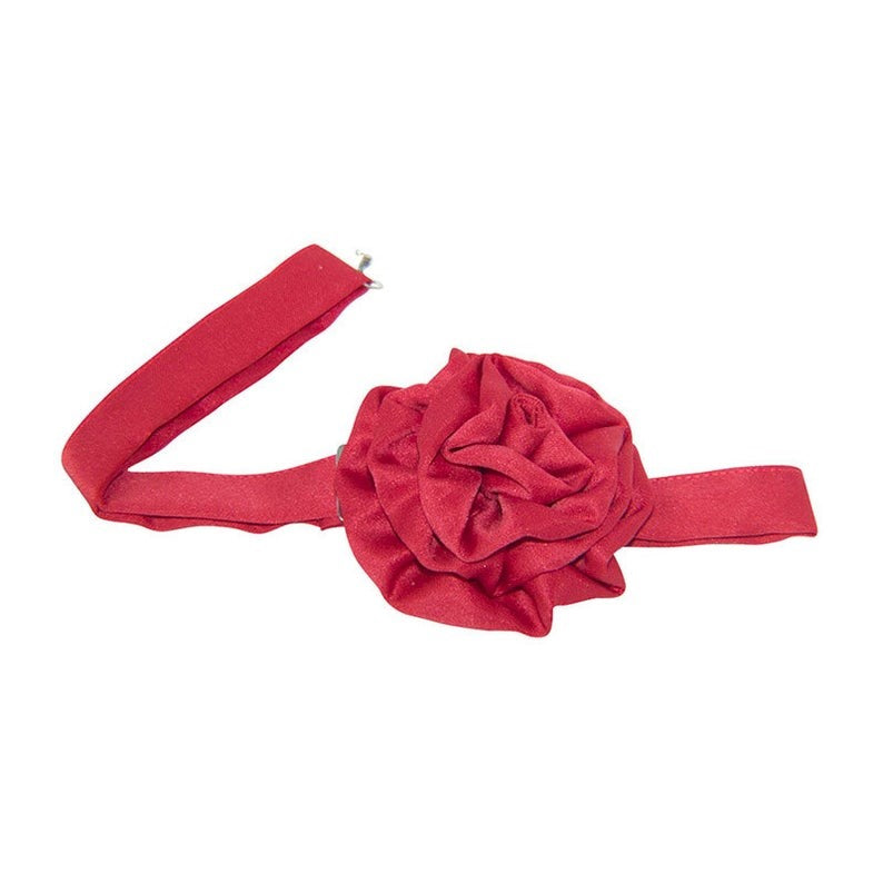 Women's Red Rosette