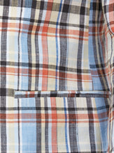 Load image into Gallery viewer, Spring Plaid Linen Sports Jacket