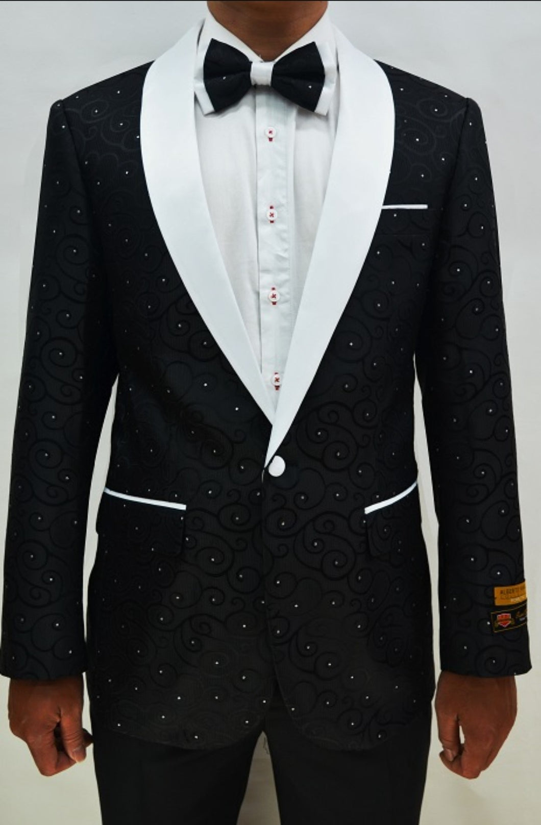 Black and White Dinner Jacket